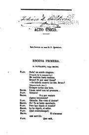 Cover of: Sistema homeopático: : comedia en un acto y en verso by Miguel Pastorfido