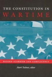 Cover of: The Constitution in Wartime | Richard Pildes