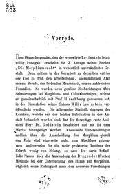 Cover of: Die Morphiumsucht ; eine Monographie nach eignen Beobachtungen by Eduard Levinstein