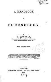 Cover of: A Handbook of Phrenology