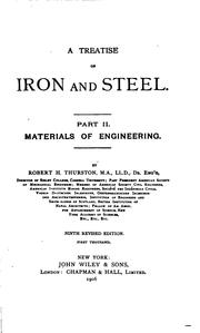 Cover of: A Treatise on Non-metallic Materials of Engineering: Stone, Timber, Fuel, Lubricants, Etc. by Robert Henry Thurston