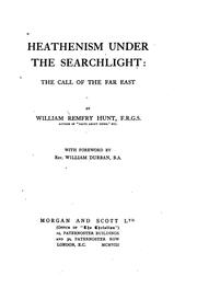 Cover of: Heathenism Under the Searchlight: The Call of the Far East