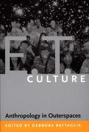 Cover of: E.T. Culture by 