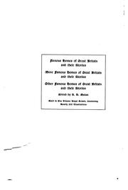 Cover of: Other Famous Homes of Great Britain and Their Stories by Alfred Henry Malan