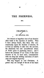 The freeness and sovereignty of God's justifying and electing grace [by M.J. Graham] by Mary Jane Graham