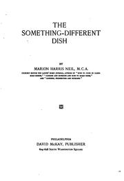 Cover of: The Something-different Dish