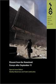 Cover of: Dissent from the Homeland by 