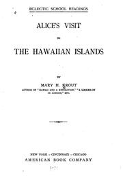 Cover of: Alice's Visit to the Hawaiian Islands