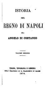 Cover of: Istoria Del Regino Di Napoli