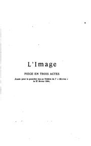 Cover of: L'image: pièce en trois actes