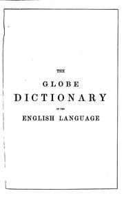 Cover of: The Globe dictionary of the English language by English language, English language