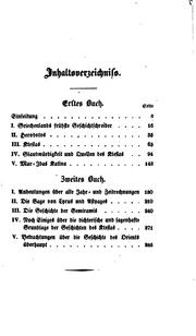 Cover of: Herodot und Ktesias: Die frühsten Geschichtsforscher des Orients by Carl Ludwig Blum