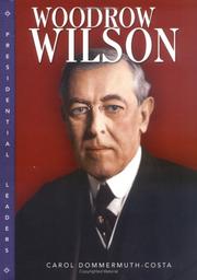 Woodrow Wilson by Carol Dommermuth-Costa