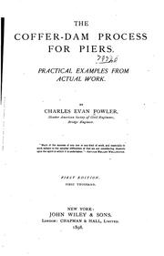 Cover of: The Coffer-dam Process for Piers: Practical Examples from Actual Work