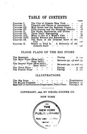 A Birds-eye View of Greater New York and Its Most Magnificent Store: Being a Concise and .. by Stuart Charles Wade