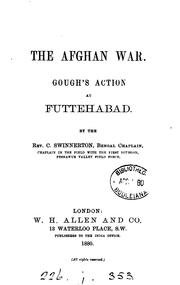 Cover of: The Afghan War: Gough's Action at Futtehabad