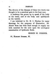 Diseases of the male generative organs