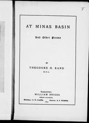 At Minas Basin by Theodore H. Rand