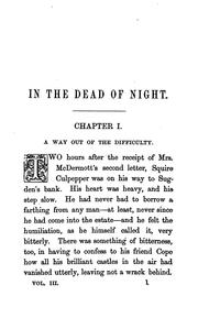 In the dead of night [by T.W. Speight]