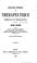 Cover of: Bulletin général de thérapeutique médicale, chirurgicale, obstétricale et pharmaceutique
