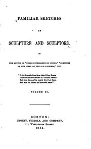 Cover of: Familiar Sketches of Sculpture and Sculptors