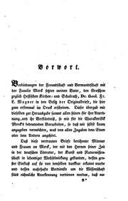 Cover of: Briefe an Johann Heinrich Merck von Goethe, Herder, Wieland und andern ...