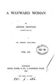 Cover of: A wayward woman