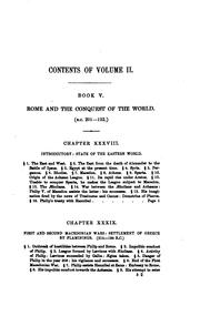 Cover of: A history of Rome, to the establishment of the empire by Henry George Liddell
