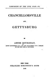 Cover of: ... Chancellorsville and Gettysburg