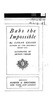 Cover of: Babs the Impossible by Sarah Grand
