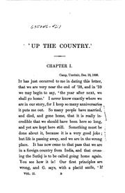 Cover of: Up the Country: Letters Written to Her Sister from the Upper Provinces of India by Emily Eden