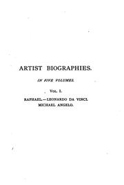 Cover of: Artist Biographies ...
