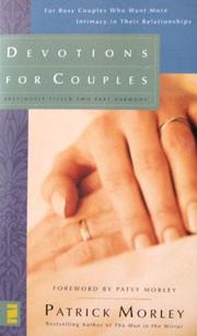 Cover of: Devotions for Couples by Patrick Morley