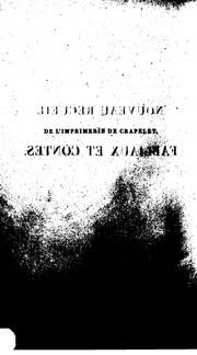 Cover of: Nouveau recueil de fabliaux et contes inédits des poètes français des XIIe, XIIIe, XIVe et XVe ... by Dominique Martin Méon, Dominique Martin Méon