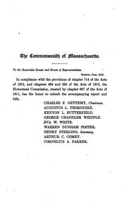 Cover of: Annual Report of the Homestead Commission