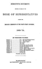 Cover of: House Documents, Otherwise Publ. as Executive Documents: 13th Congress, 2d ... by United States. Congress. House