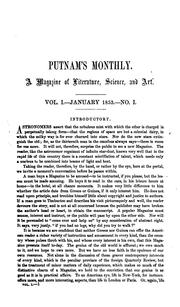 Cover of: Putnam's Monthly by Making of America Project