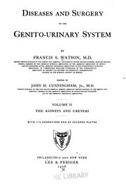 Cover of: Diseases and surgery of the genito-urinary system v. 2