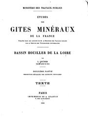 Cover of: Bassin houiller de la Loire