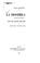 Cover of: La dissimilation consonantique dans les langues indo-europeennes et dans les langues romanes ...