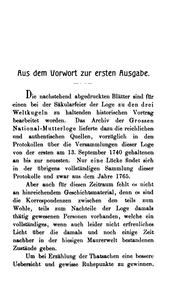 Cover of: Geschichte der grossen National-mutterloge in den preussischen Staaten genannt zu den drei ... by Freemasons Germany