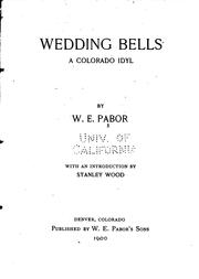 Cover of: Wedding Bells: A Colorado Idyl
