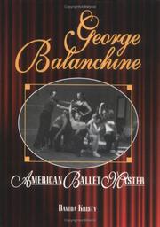 Cover of: George Balanchine: American ballet master