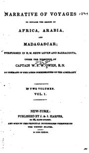 Cover of: Narrative of Voyages to Explore the Shores of Africa, Arabia, and Madagascar, Performed in H. M ...