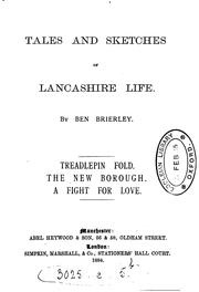 Cover of: TALES AND SKETCHES OF LANCASHIRE LIFE.