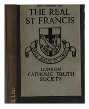 Cover of: The Real St. Francis of Assisi