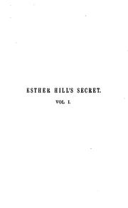 Cover of: Esther Hill's secret