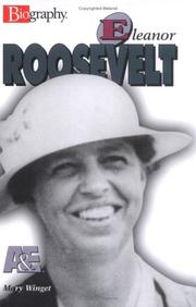 Cover of: Eleanor Roosevelt by Mary Winget