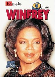 Cover of: Oprah Winfrey (Biography (a & E)) by Katherine E. Krohn