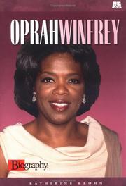 Cover of: Oprah Winfrey (Biography (a & E)) by Katherine E. Krohn